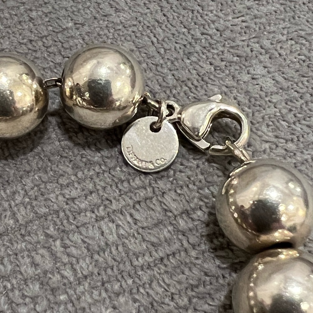 Tiffany & Co. Sterling Silver Ball Bracelet